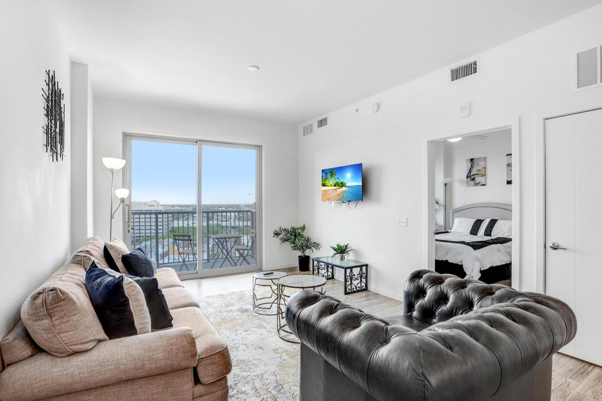 شقة Downtown Tampa Gem 1-Bd W/Pool, Gym, & Sky Lounge المظهر الخارجي الصورة